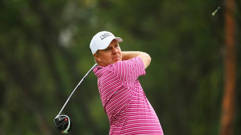 Ross McGowan during the third round of the Joburg Open