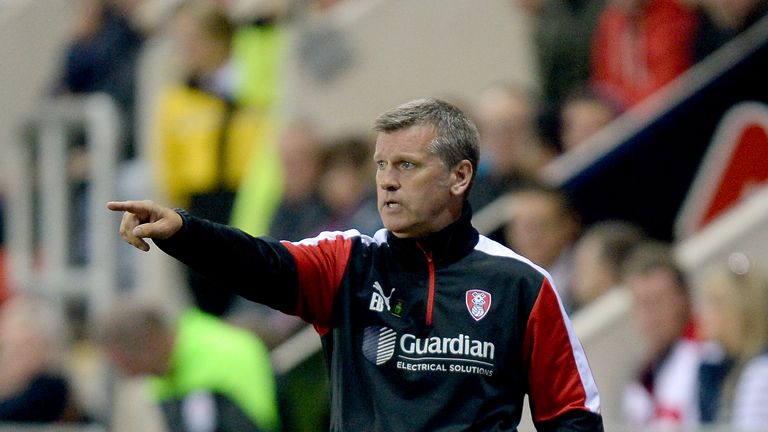 Rotherham United assistant manager Eric Black 