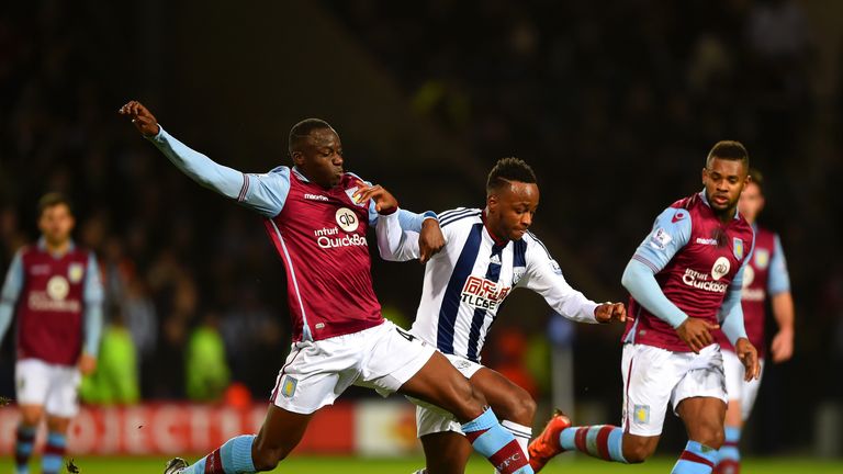Saido Berahino in action for West Brom