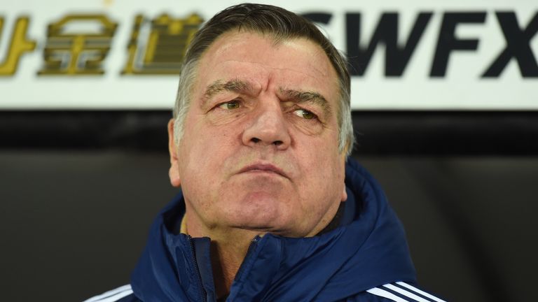 Sunderland manager Sam Allardyce