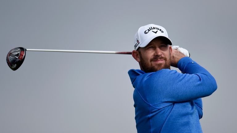 Scott Brown during Round 3 of the Farmers Insurance Open at Torrey Pines