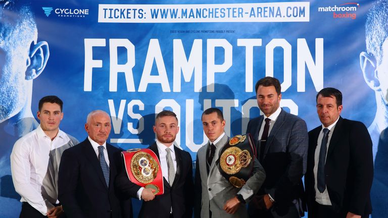 Quigg will hold two world titles if he defeats Frampton in Manchester