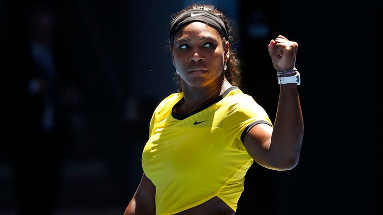 In contrast Serena Williams shrugged off her knee injury and lack of match practice to beat Italian Camila Giorgi 