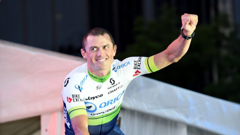 Simon Gerrans at the 2016 Tour Down Under