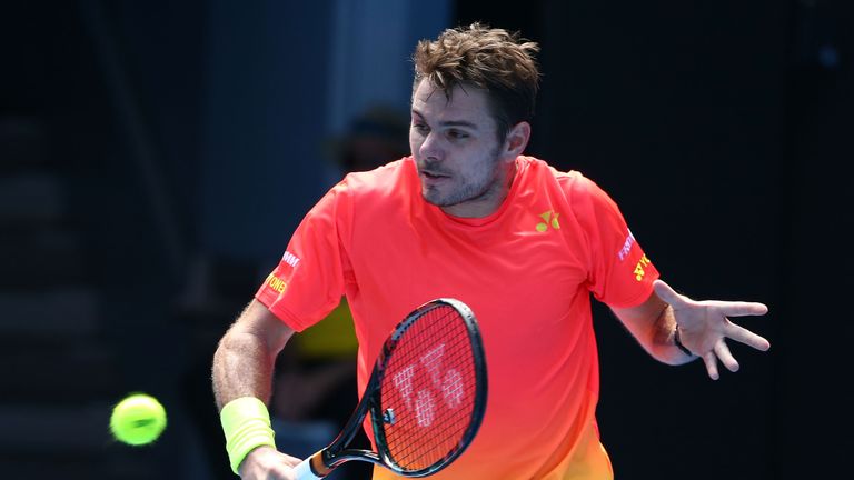 Stan Wawrinka beat Lukas Rosol in the Australian Open