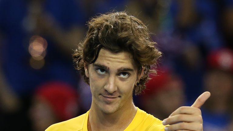 Thanasi Kokkinakis of Australia 