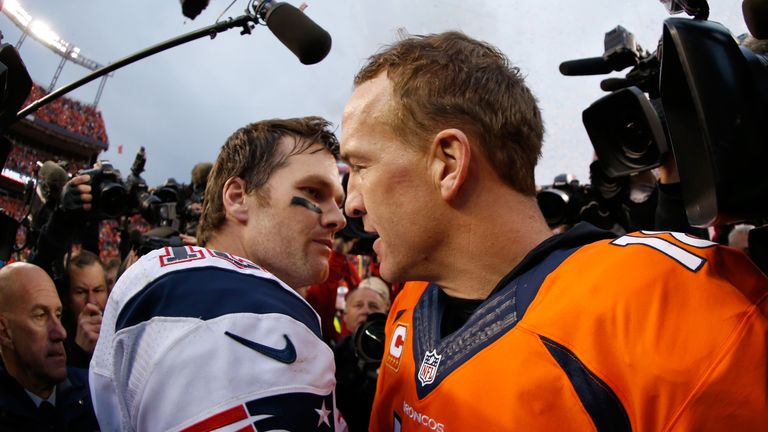 Tom Brady and Peyton Manning