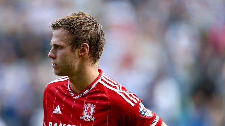 Middlesbrough defender Tomas Kalas on loan from Chelsea
