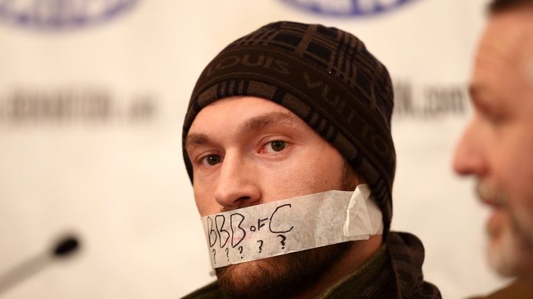 Tyson Fury has had another run-in with the BBBofC