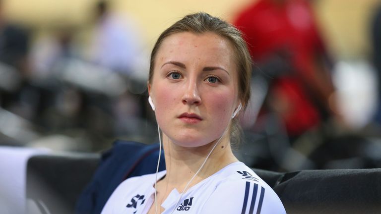 Victoria Williamson of the Great Britain Cycling Team