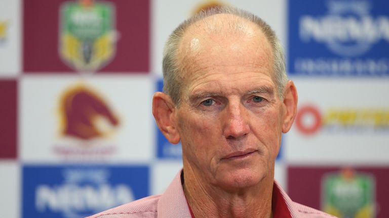 Wayne Bennett brings his Brisbane Broncos side to Wigan in February