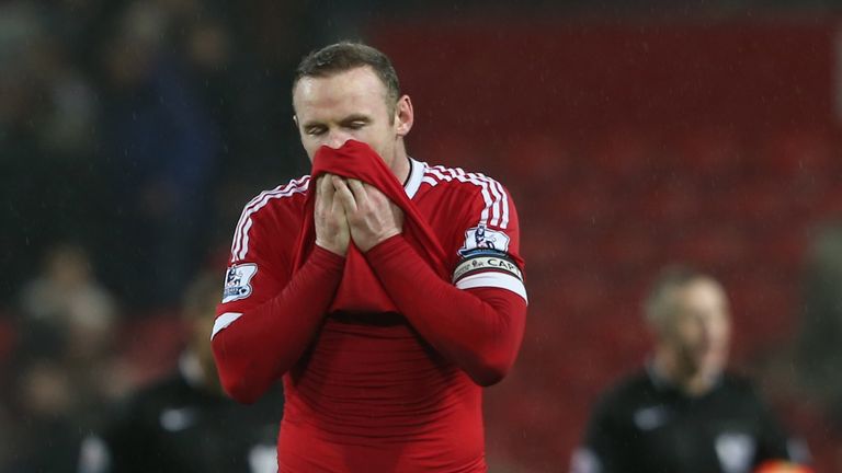 Wayne Rooney has struggled in front of goal for Manchester United 