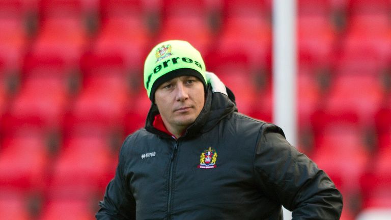 Wigan Warriors assistant coach John Winder