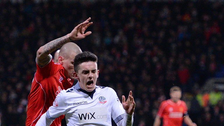 Zach Clough has been with Bolton since he was nine years old