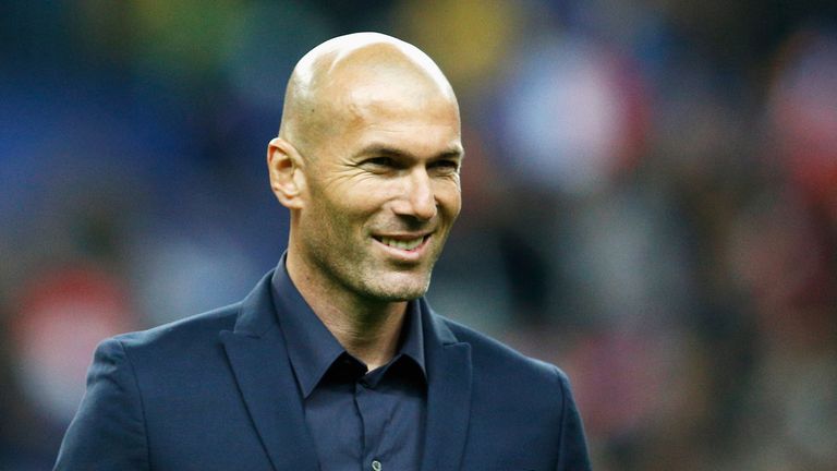 Former French international Zinedine Zidane
