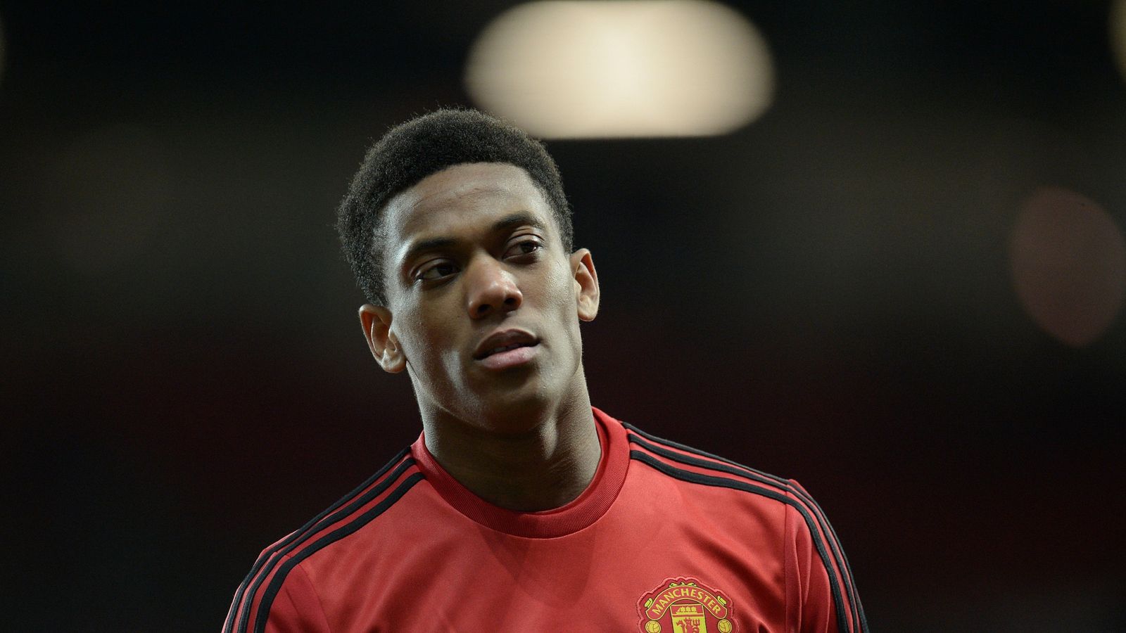 Anthony Martial injured in warm-up before Man Utd face FC Midtjylland