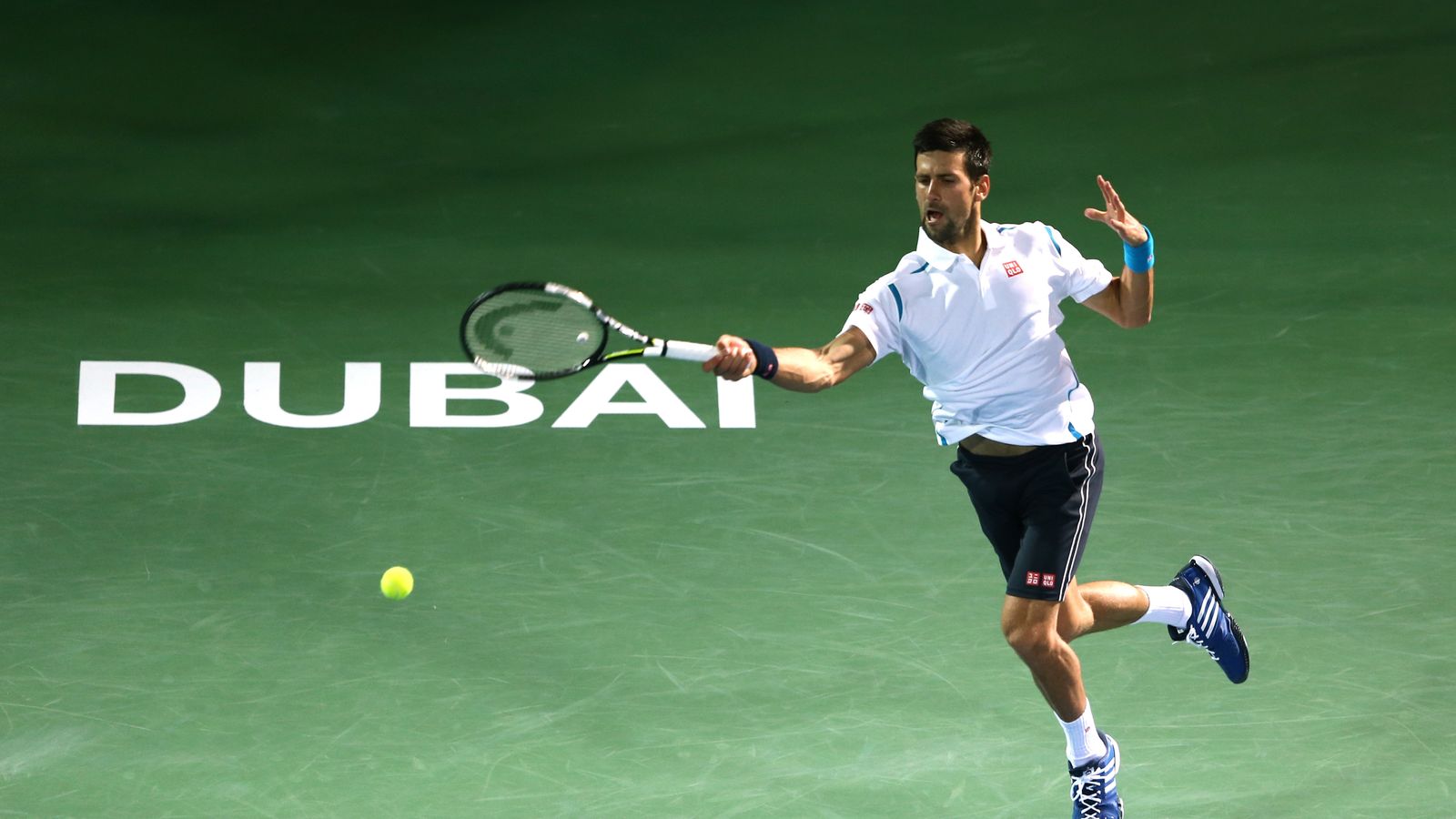 Novak Djokovic clocks up his 700th career win at Dubai Championships