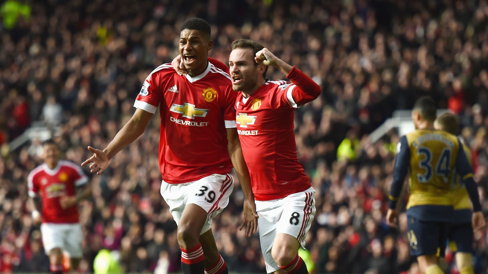 Manchester United near 1,000 Old Trafford Premier League goals