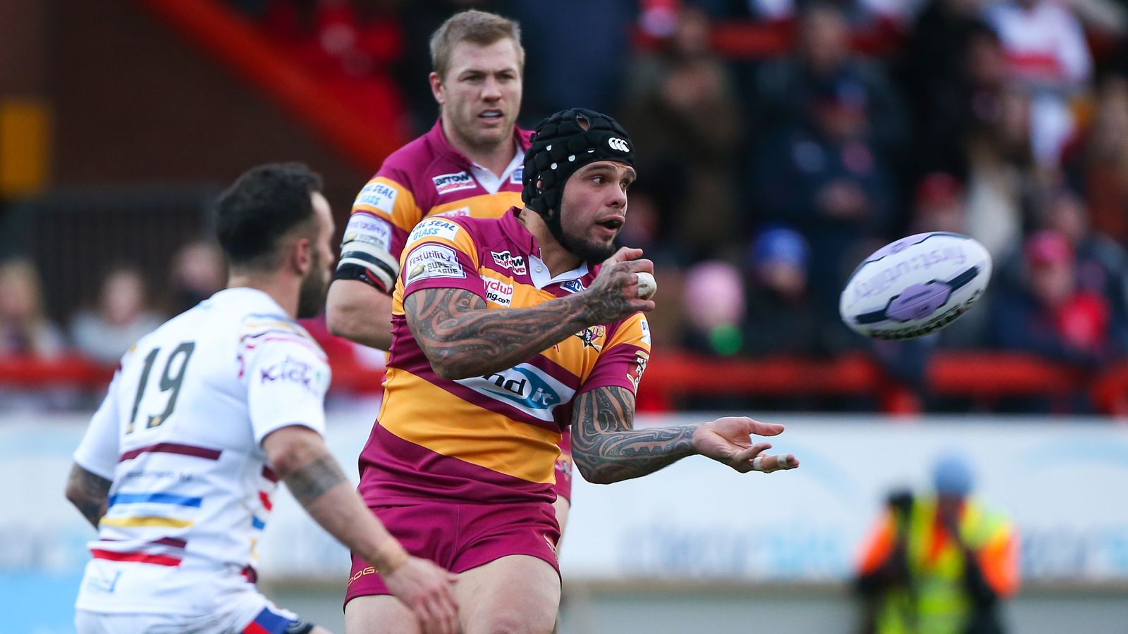 Huddersfield Giants' Sam Rapira to leave club at the end of the season ...