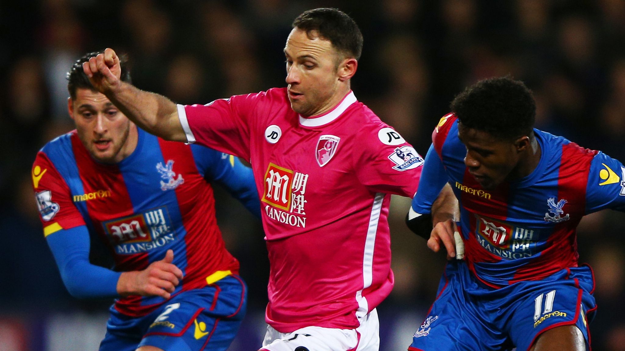 Crystal Palace 1-2 Bournemouth: Benik Afobe Seals Cherries Victory ...