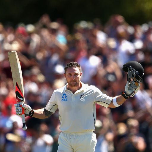 McCullum hits fastest-ever ton