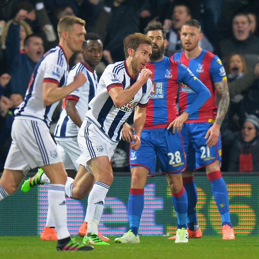 West Brom 3-2 Crystal Palace