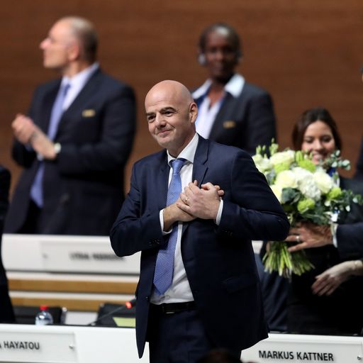 Infantino wins FIFA election