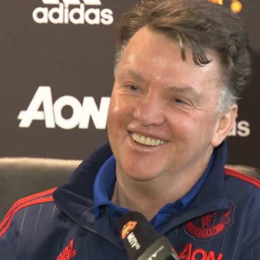 LVG jokes about sacking