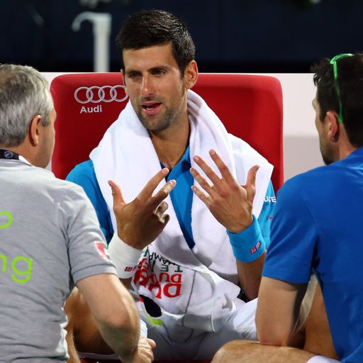 Djokovic out in Dubai