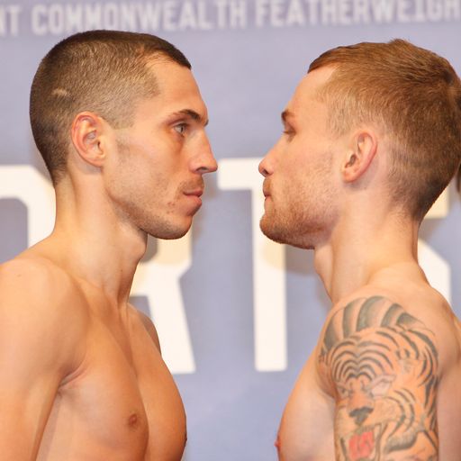 Frampton, Quigg make weight