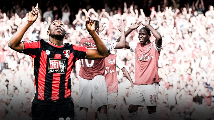 Benik Afobe of Bournemouth will be looking to prove a point against old club Arsenal at the weekend
