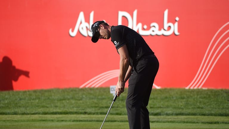 Stenson finished in a tie for third at the Desert Swing opener in Abu Dhabi 