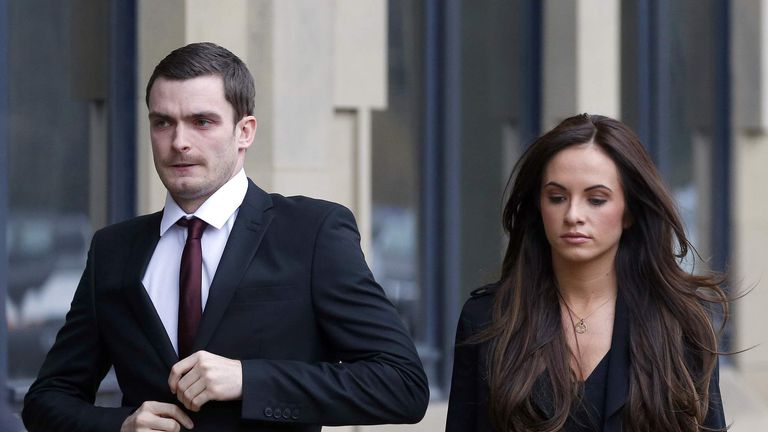 Adam Johnson and Stacey Flounders
