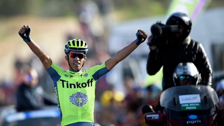 Alberto Contador, Volta ao Algarve 2016, Alto do Malhao
