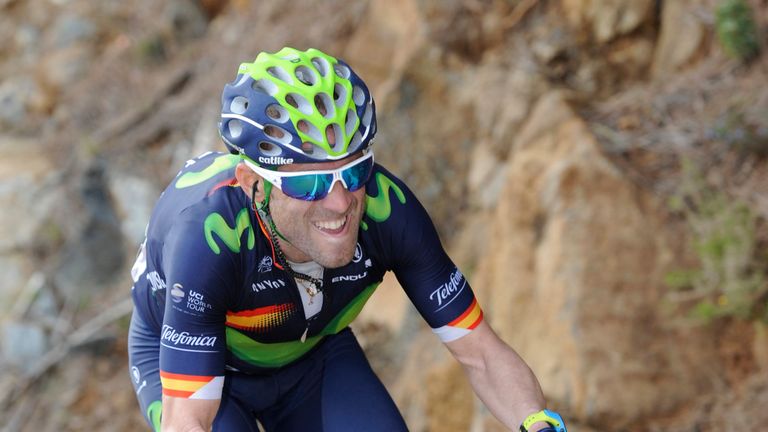 Alejandro Valverde wins stage 5 of the 2016 Ruta del Sol