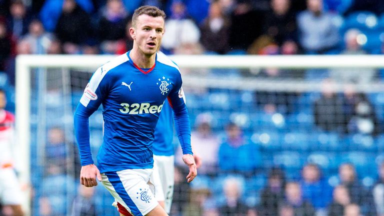 Rangers midfielder Andy Halliday