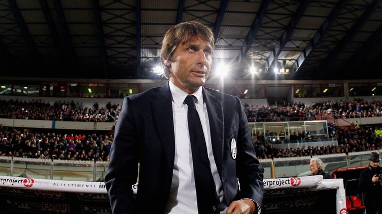 Juventus head coach Antonio Conte