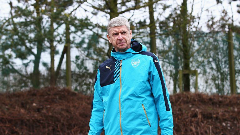 Arsene Wenger was full of belief ahead of Arsenal's Champions League tie with Barcelona
