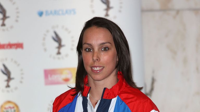 Beth Tweddle attends the Women of the Year lunch in 2012
