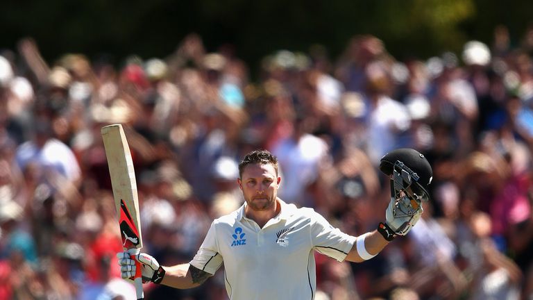 Brendon McCullum scored a century from just 54 balls for New Zealand against Australia, setting a new record in the process