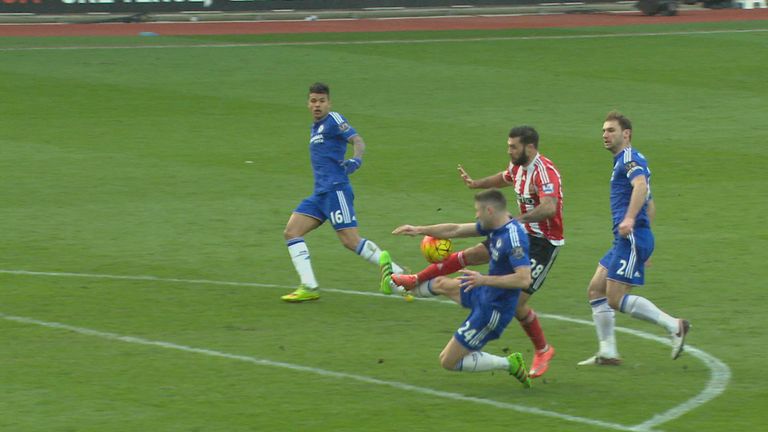 Gary Cahill incident caused controversy