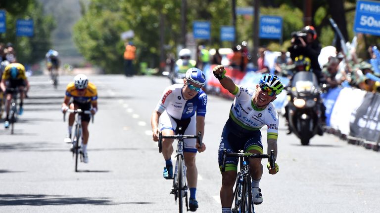 Caleb Ewan wins stage two of the 2016 Jayco Herald Sun Tour