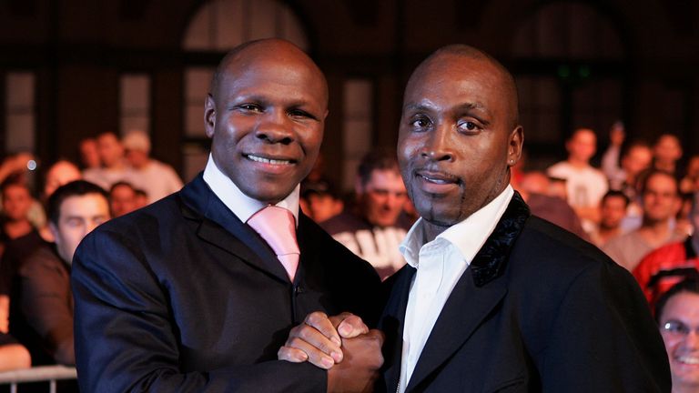 Chris Eubank (L) and Nigel Benn may go at it one last time