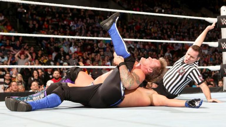 Chris Jericho pins AJ Styles