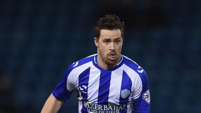 SHEFFIELD, ENGLAND - JANUARY 27:  Chris Maguire of Sheffield Wednesday in action during the Sky Bet 