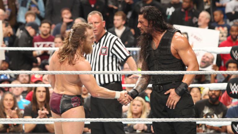 Daniel Bryan and Roman Reigns