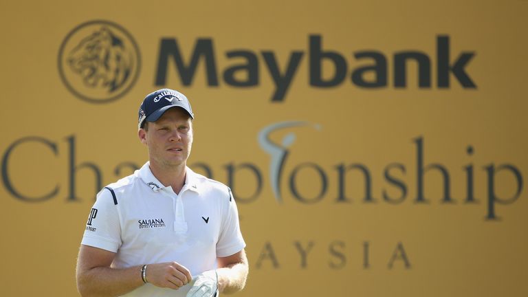 KUALA LUMPUR, MALAYSIA - FEBRUARY 19: Danny Willett of England during the second round of the Maybank Championship Malaysia at Royal Selangor