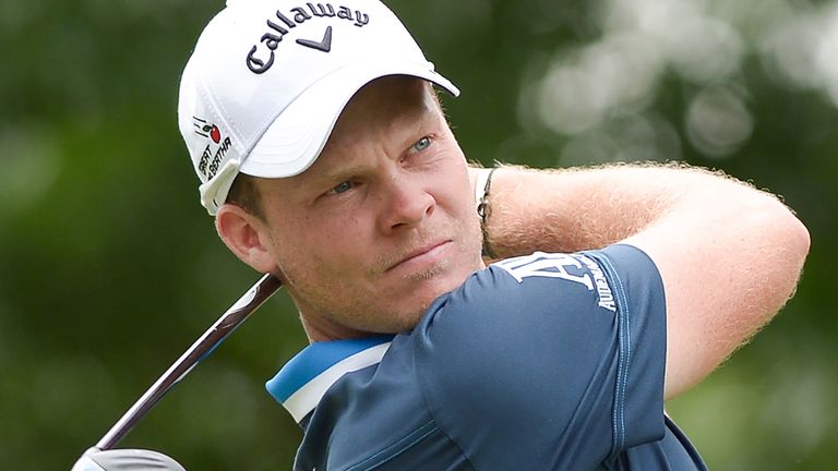 Danny Willet of England plays off the second tee during the first round of the 2016 Maybank Malaysia Championship