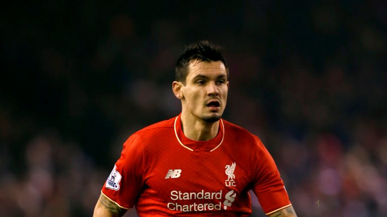 Liverpool's Dejan Lovren during the Barclays Premier League match at Anfield, Liverpool. PRESS ASSOCIATION Photo. Picture date: Sunday December 13, 2015. S