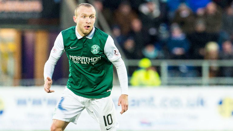 Dylan McGeouch is available for Hibernian